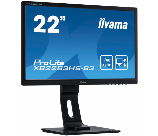 IIYAMA 21.5'' ProLite XB2283HS-B3 Czarny - 405380 - zdjęcie 4